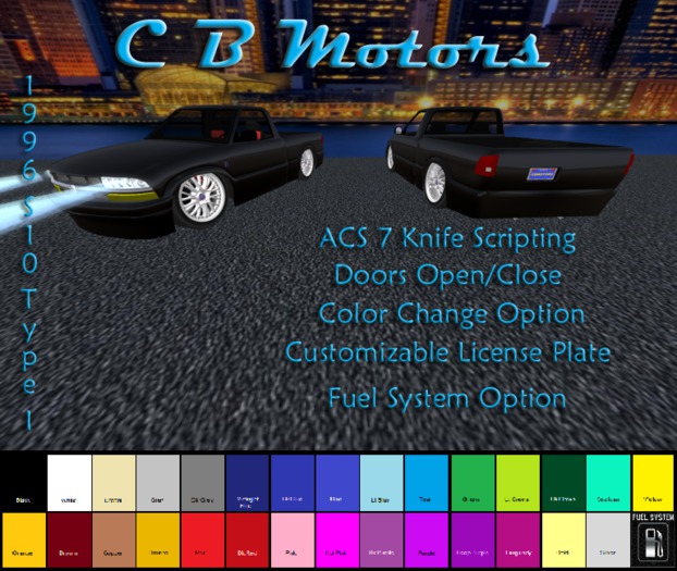 CBM 1996 S10 Type I SLAMMED