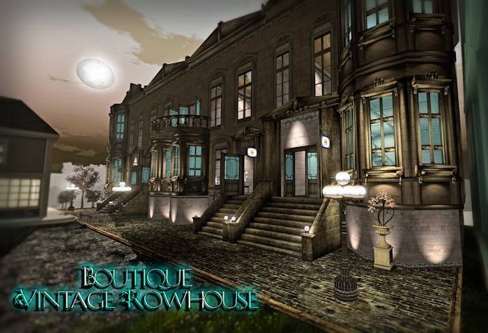 {DD} Boutique Vintage Rowhouse 4unit 19x50 148LI set