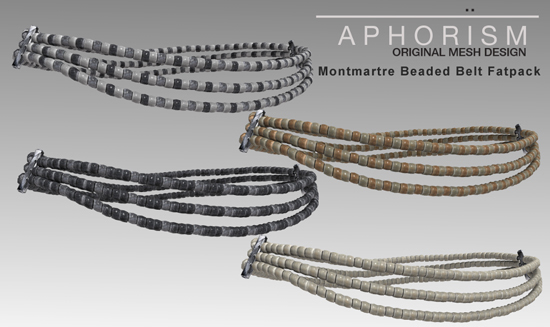 !APHORISM! Montmartre Belt Fatpack
