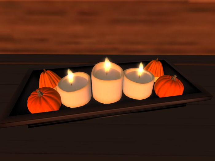 Halloween Candle Tray