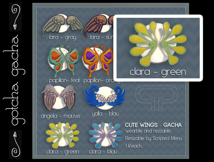 Pure Poison - Cute Wings - Clara Green [BOXED]