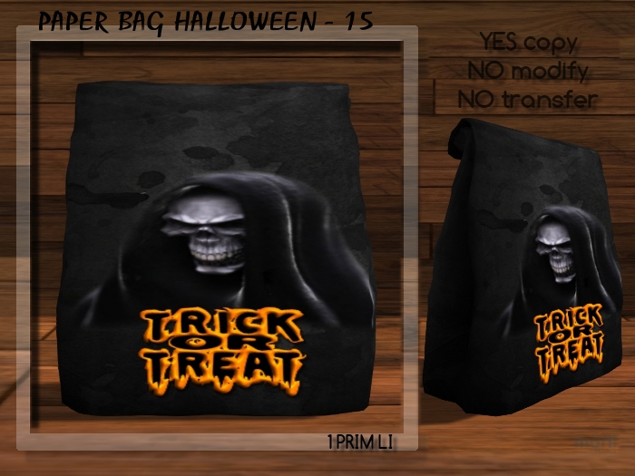 PAPER BAG - HALLOWEEN - 15