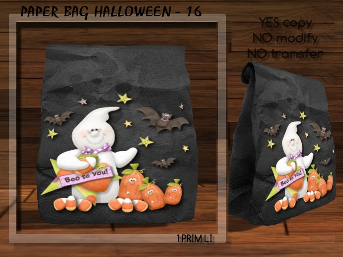 PAPER BAG - HALLOWEEN - 16