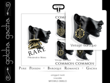 Pure Poison - Vintage Baroque Earrings