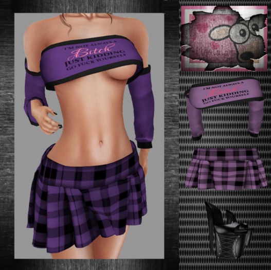~*Moolala*~ Lexi Outfit - Lt. Purple (AddMe)