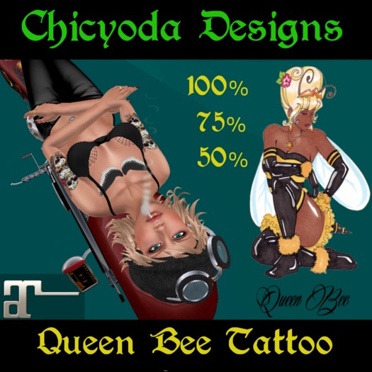 Queen Bee Tattoo