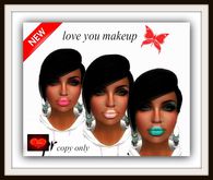 love you makeup