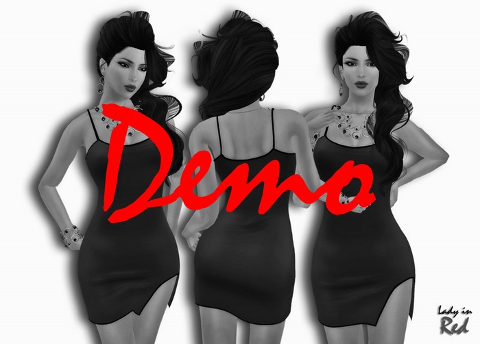 DEMO - Svatlana - Dress With Slit