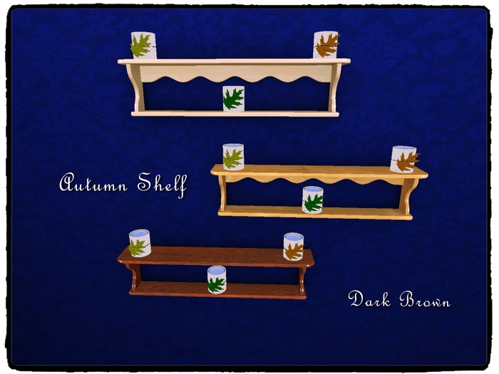 Autumn Shelf- DK Brown 