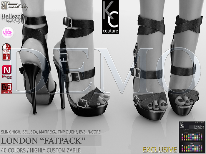 *DEMO* .:KC:. LONDON - SLINK, MAITREYA, BELLEZA, TMP, EVE, NCORE
