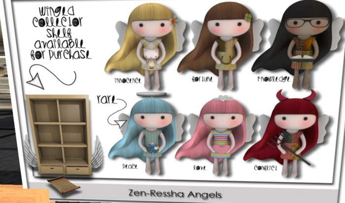 Zen-Ressha Angel of Peace  RARE