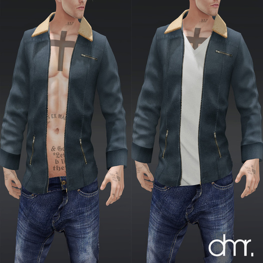 [DR] Jacket KAPPA Blue Solo/Shirt  AV ::Mesh::