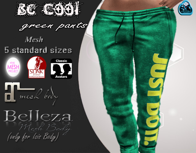 ::::BeCool::::Green Pants