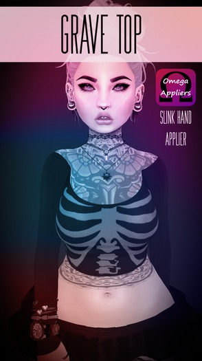 [-S-] Grave Top - Blue