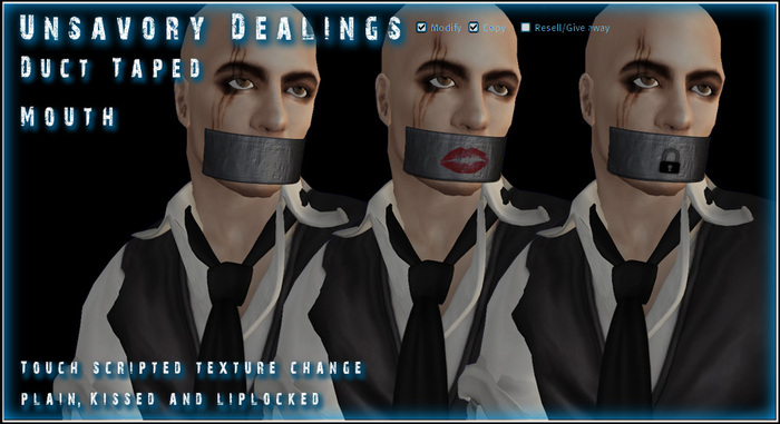 Unsavory Dealings - Duct Taped Mouth