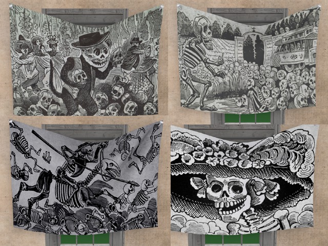 Dia De Los Muertos Banners