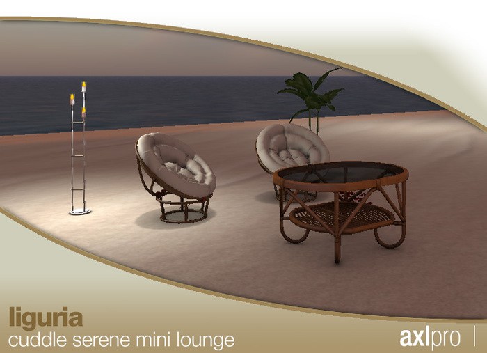 AXL pro Box - Liguria Cuddle Serene Mini Lounge