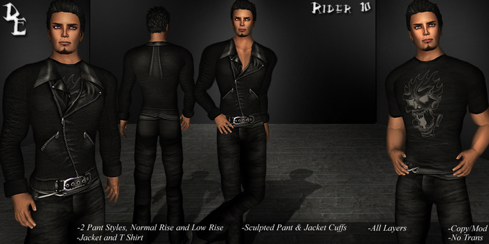 *DE Designs* Rider 10 - Men's
