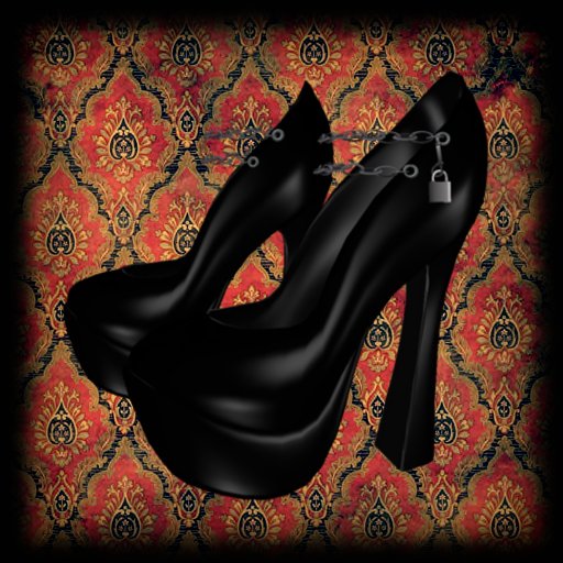 *FatalVIRUS* Lock & Chain Shoes *SALE PRICE*