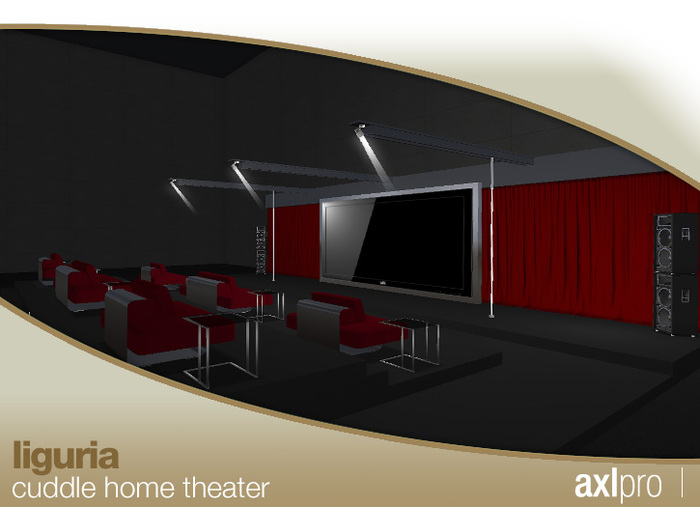 AXL pro Box - Liguria Cuddle Home Theater
