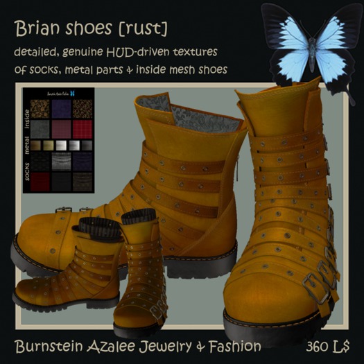 Brian shoes RUST