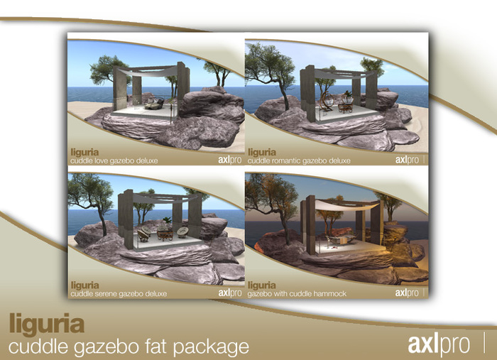 AXL pro Box - Liguria Cuddle Gazebo Fat Package