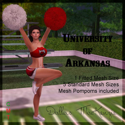 .::DM::. SEC Cheerleader Uniform v1 - Georgia