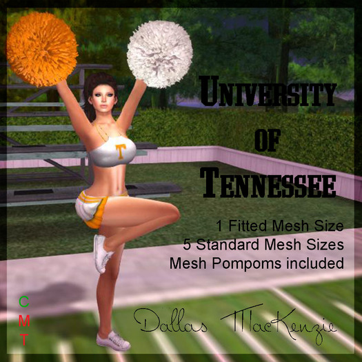 .::DM::. SEC Cheerleader Uniform v1 - TENNESSEE