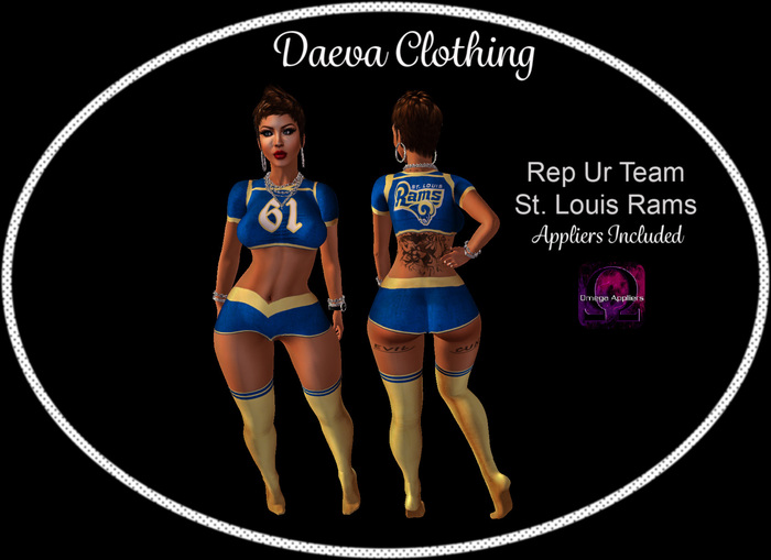 Daeva Rep Ur Team St. Louis Rams w/ Omega Appliers
