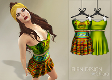 [FLRN] Chiara Dress Green