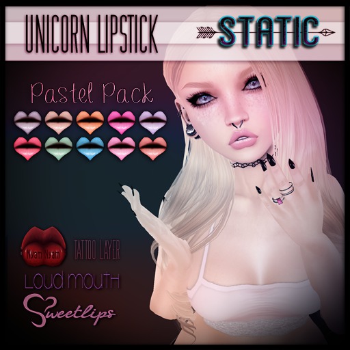 [-S-] Unicorn Lips - Pastel Pack
