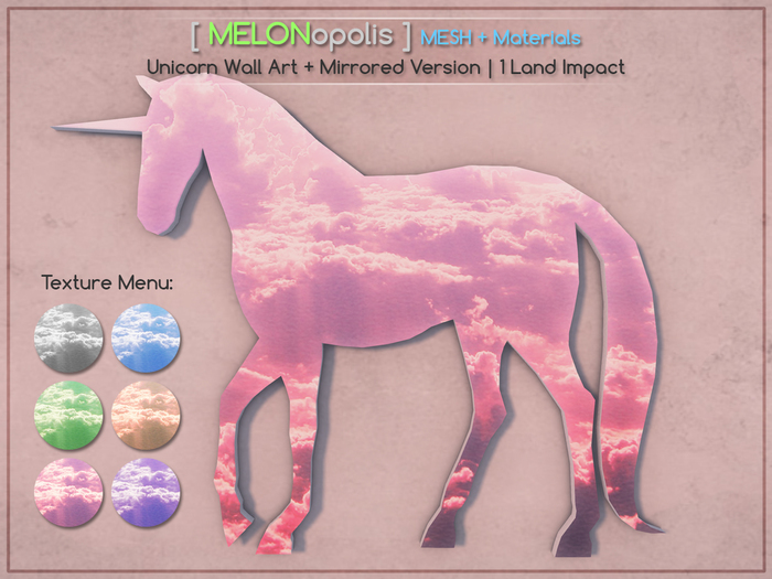 [M] Unicorn Wall Art