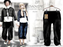!gO! Dandy Boy pants - Black