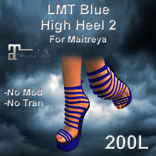 LMT Blue High Heel 2 (Boxed)