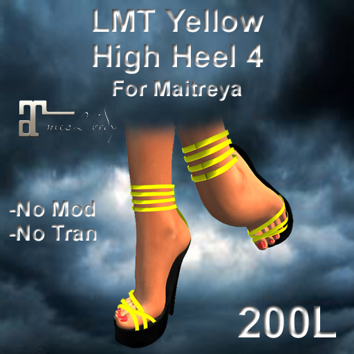 LMT Yellow High Heel 4 (Boxed)