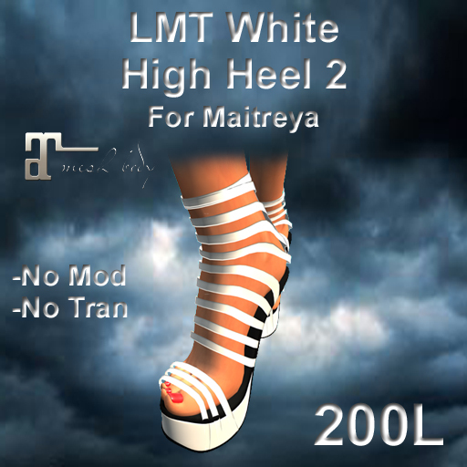 LMT White High Heel 2 (Boxed)