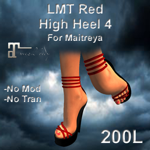 LMT Red High Heel 4 (Boxed)