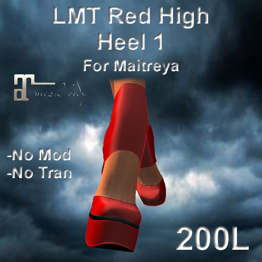LMT Red High Heel 1 (Boxed)