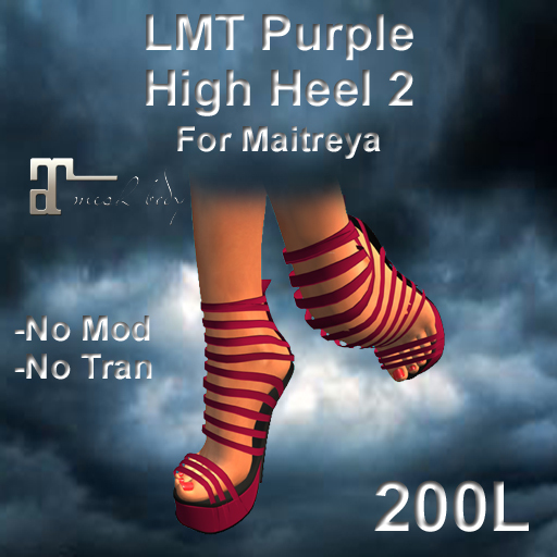 LMT Purple High Heel 2 (Boxed)