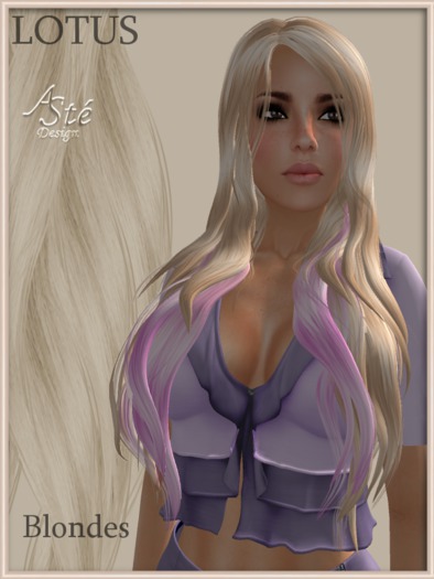 ***Aste*** HAIR 02.01 ZINNIA BLACKS