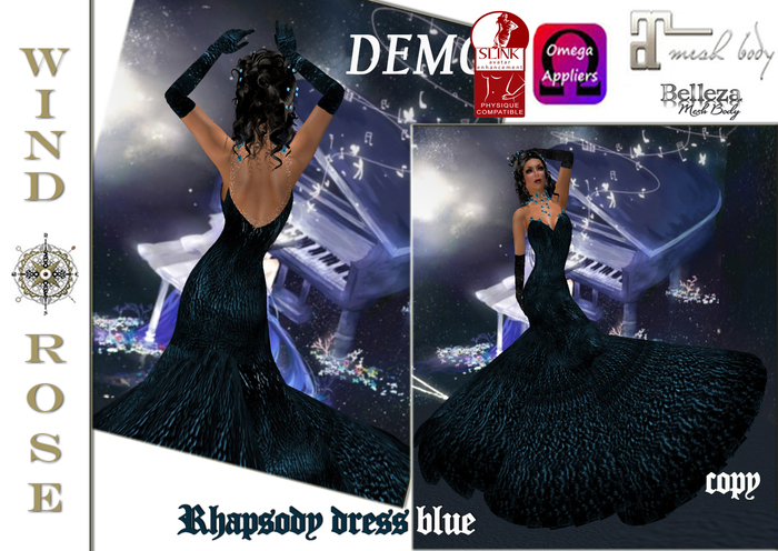 *WR* Rhapsody DEMO dress /Maitreya autohide/