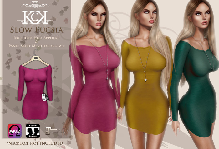:::KC::: Slow Dress Fucsia