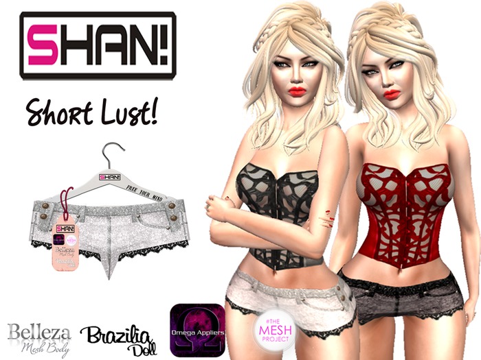 (Shan!) Short Lust Grey