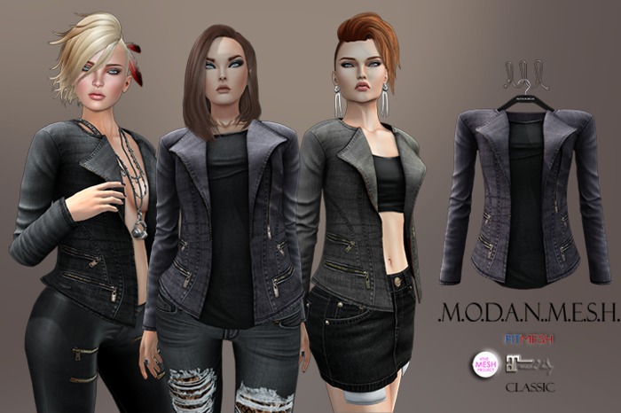 .M.O.D.A.N..M.E.S.H. Jacket Gravel