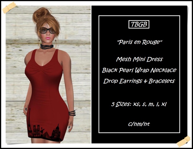 !!! TBGB - "Paris en Rouge" by Sej