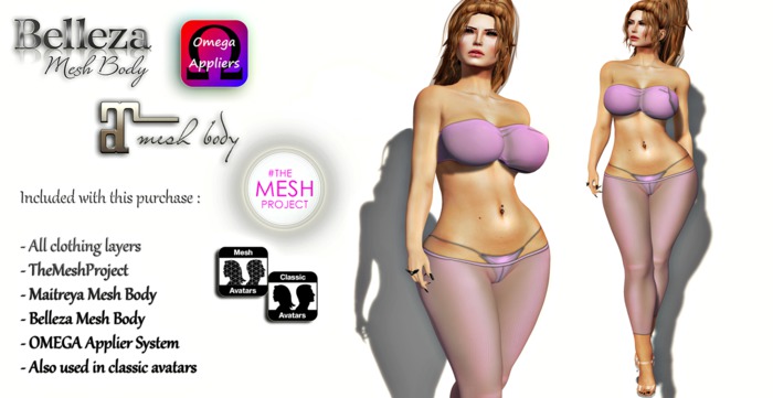 :: Millenaire :: Outfit 2 {Appliers} :: Pink