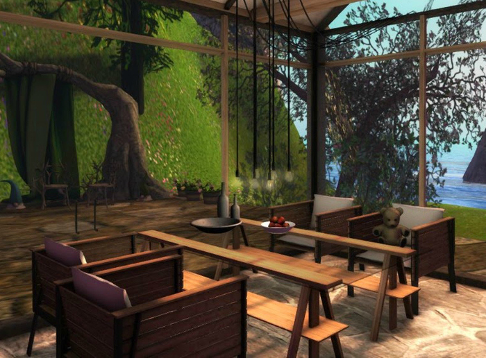 Scarlet Creative Mountain Lodge Table