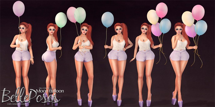 BellePoses - Moon Balloon
