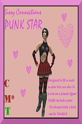 Punk Star  -Red