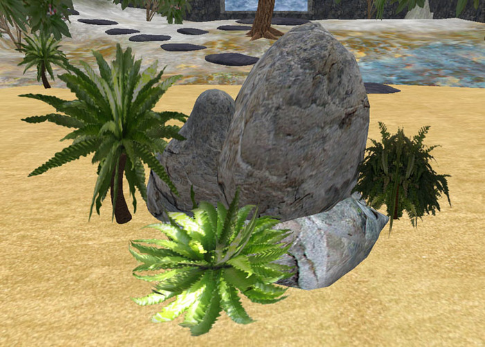 Tropical Creations Rock Garden 2  Mod/Trans